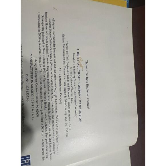 Thomas the Tank Engine By The Rev. W. Awdry The Railway Series Childrens Book - Picture 4 of 5